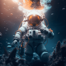 GetTrusted Explorer - Underwater Astronaut